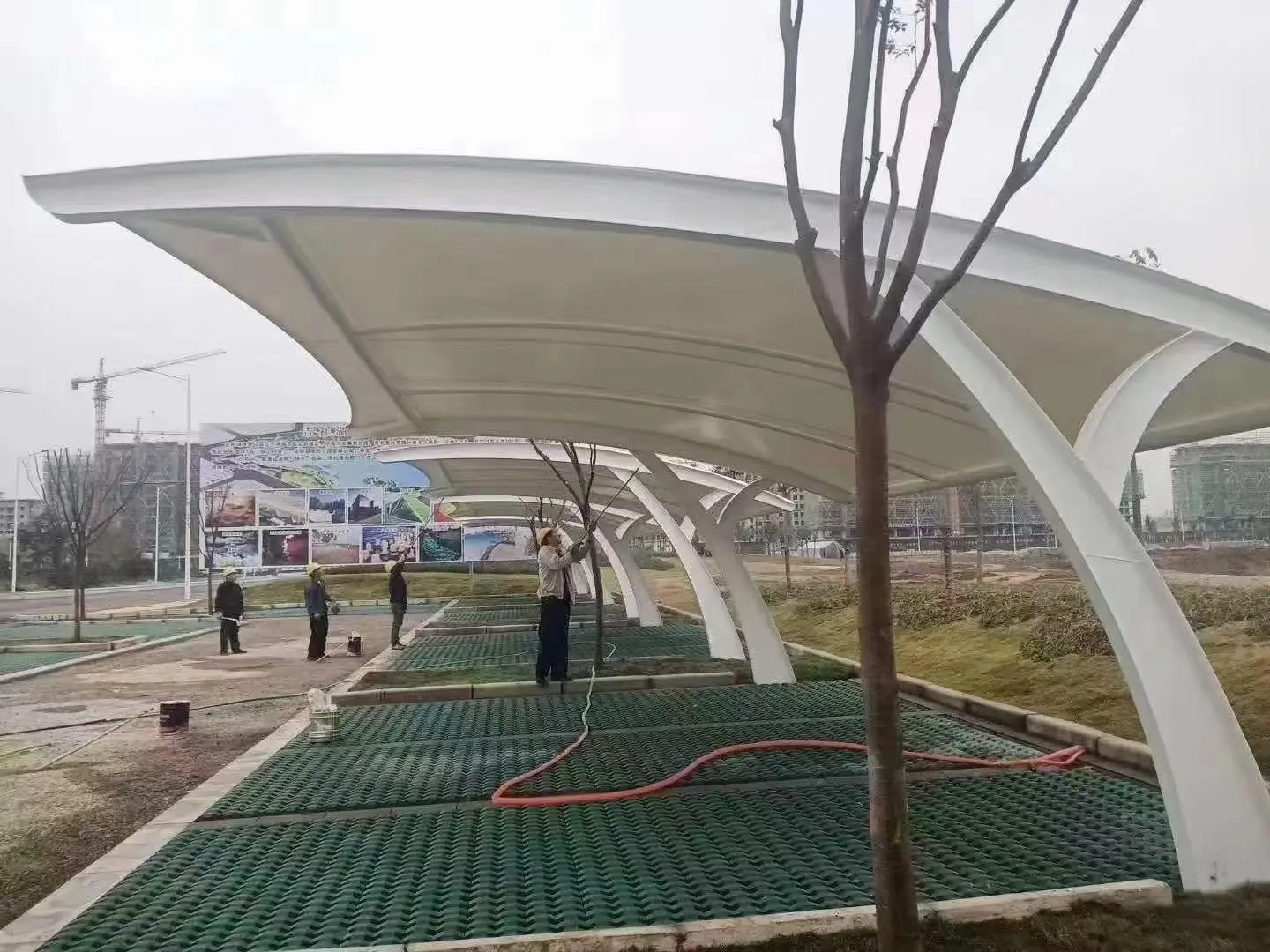 贵州务川膜结构车棚采购避坑指南：本地气候不同，别拿低价当性价比